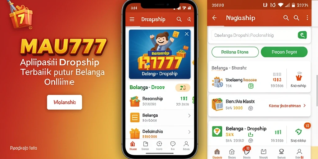 Tampilan antarmuka MAU777 yang sederhana dan mudah digunakan untuk berbelanja.