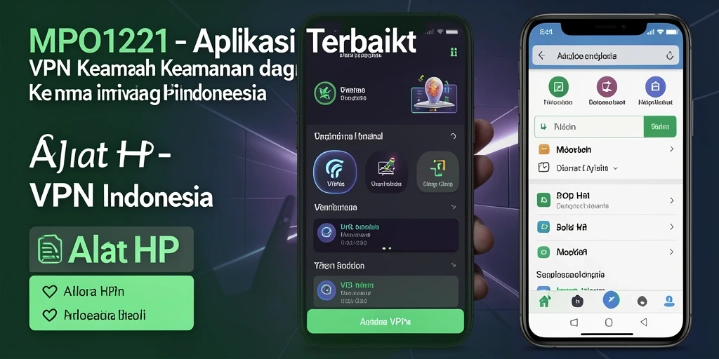 Antarmuka pengguna MPO1221 yang intuitif dan fungsional untuk VPN Indonesia.