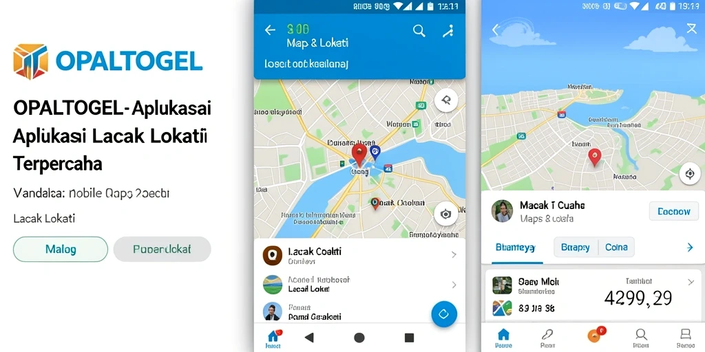 Tampilan antarmuka OPALTOGEL dengan fungsi Lacak Lokasi yang mudah digunakan.
