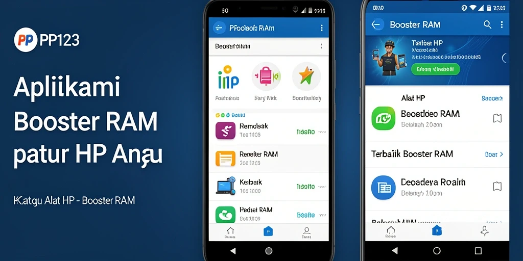 Tampilan antarmuka PP123 yang intuitif dan ramah pengguna.